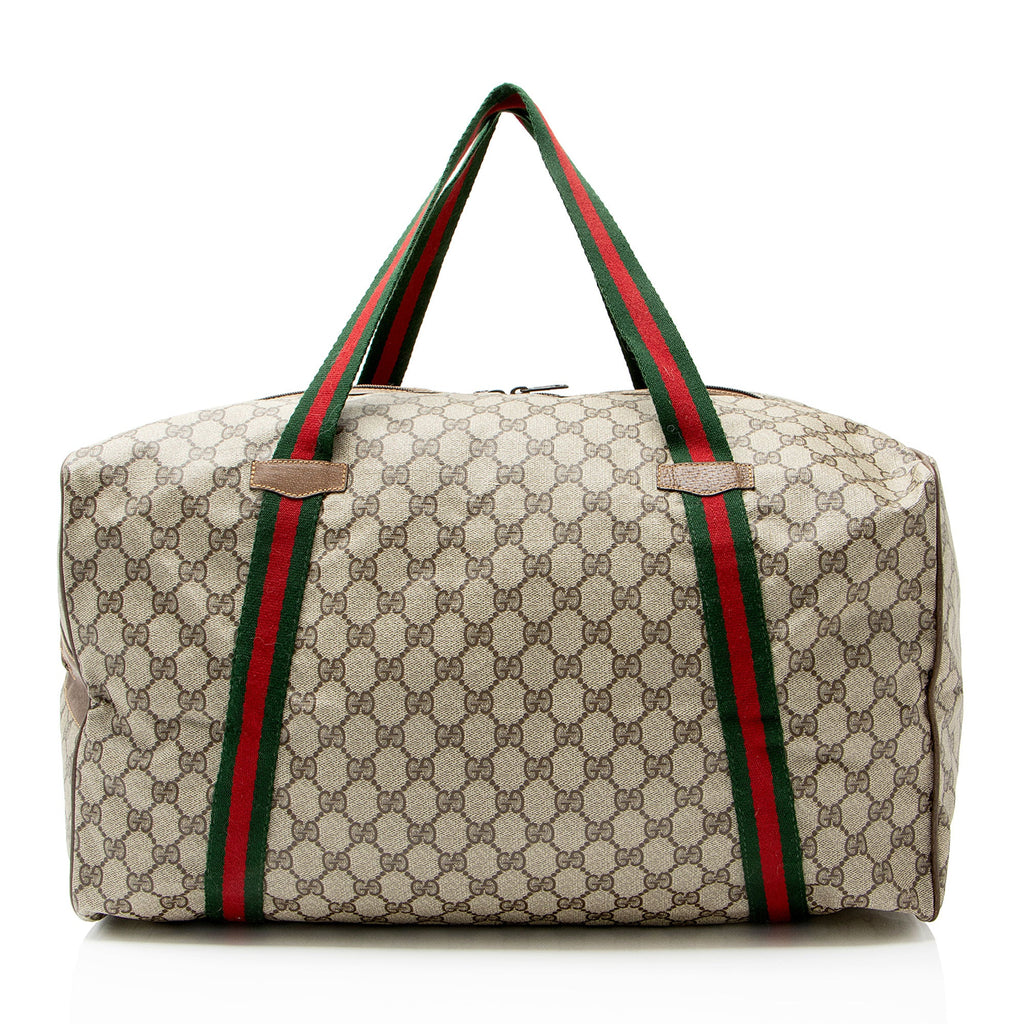 Gucci Vintage GG Supreme Web Duffle