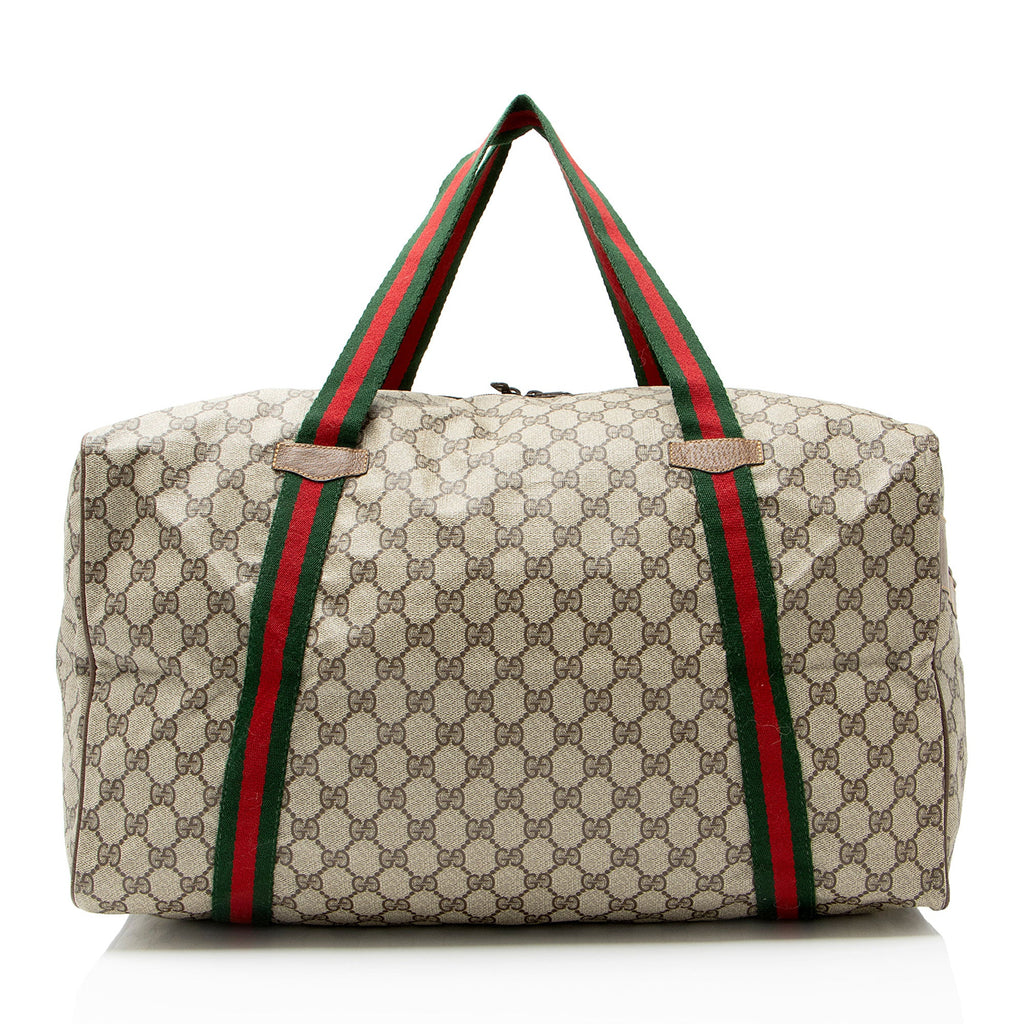 Gucci Vintage GG Supreme Web Duffle