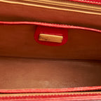 Gucci Vintage Lady Lock Leather Handbag (SHG-31855)
