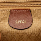 Gucci Vintage Leather Bamboo Backpack (SHF-19555)