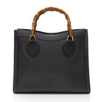 Gucci Vintage Leather Bamboo Diana Tote (SHF-7SmqFT)