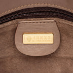 Gucci Vintage Leather Interlocking G Flap Crossbody