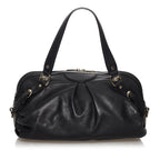 Gucci Vintage Leather Satchel (SHG-30654)