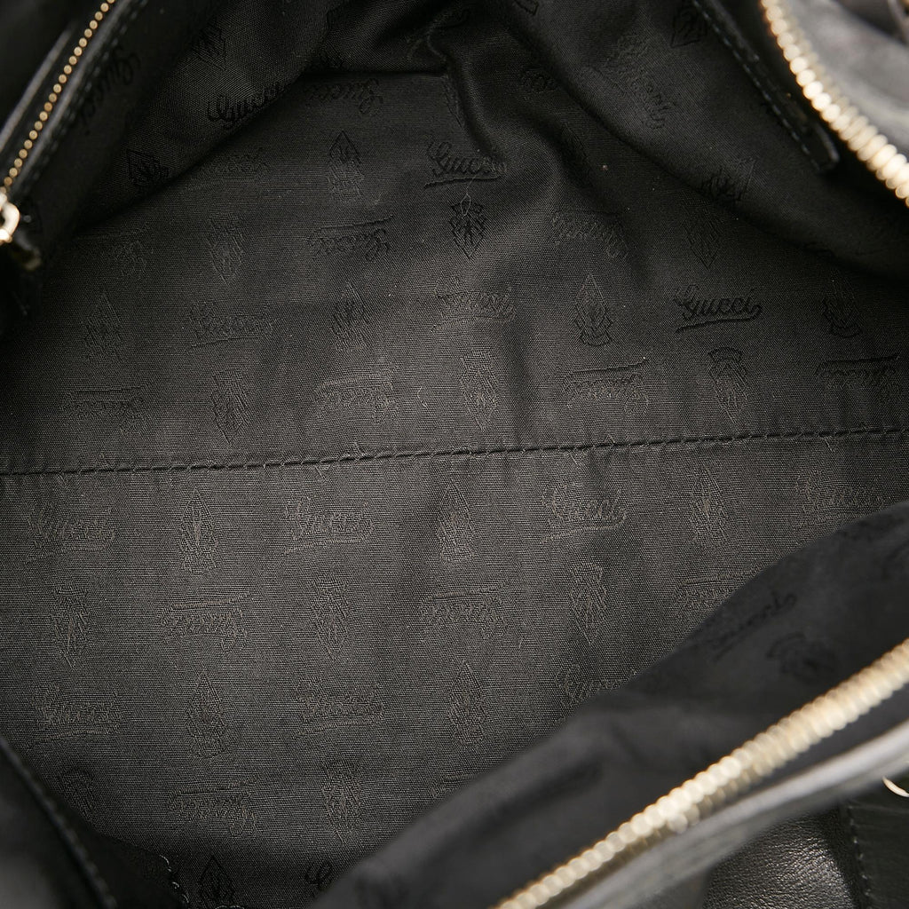 Gucci Vintage Leather Satchel (SHG-37216)