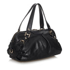 Gucci Vintage Leather Satchel (SHG-37216)