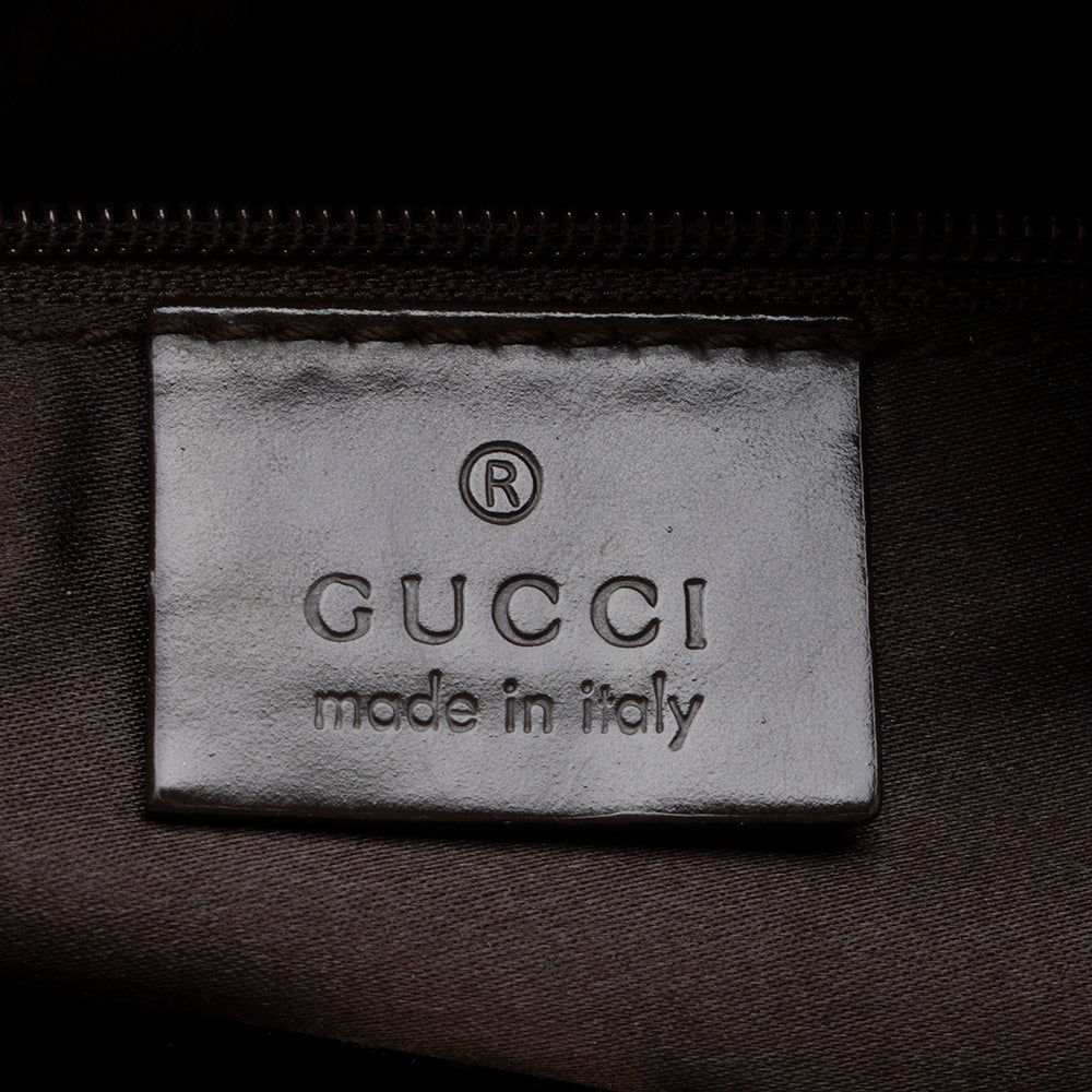 Gucci Vintage Leather Shoulder Bag - FINAL SALE (SHF-14627)