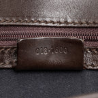 Gucci Vintage Leather Padlock Wristlet