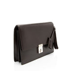 Gucci Vintage Leather Padlock Wristlet