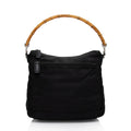 Gucci Vintage Nylon Bamboo Hobo (SHF-jDdhwP)