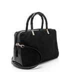 Gucci Vintage Nylon Bamboo Satchel