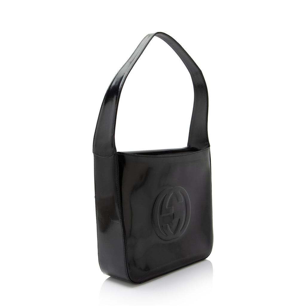 Gucci Vintage Patent Leather Soho Shoulder Bag