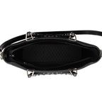 Gucci Vintage Quilted Nylon Bamboo Tote (SHF-2fSkOi)