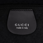 Gucci Vintage Quilted Nylon Bamboo Tote (SHF-2fSkOi)