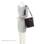 Gucci Vintage Quilted Nylon Bamboo Tote