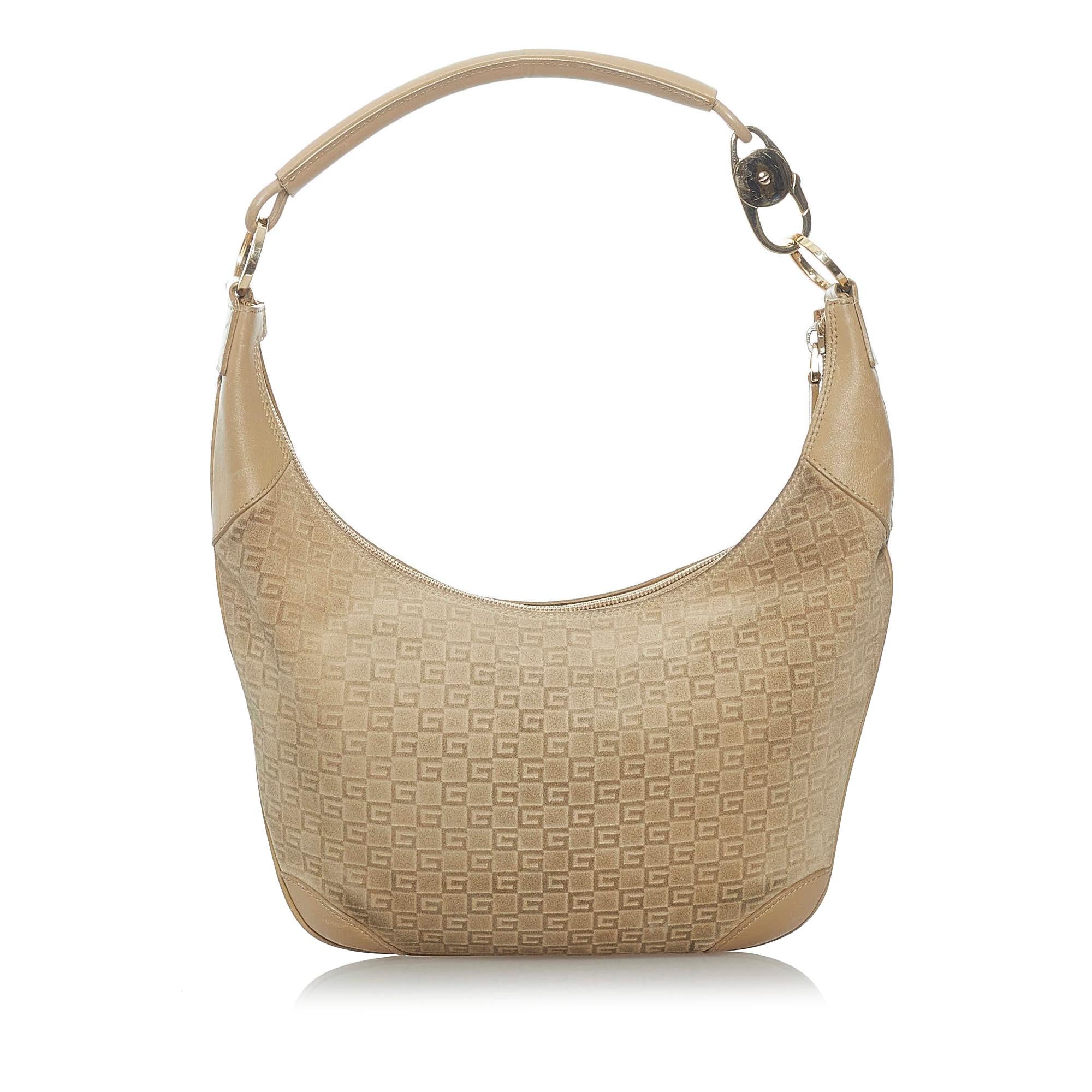 Gucci Vintage Square G Canvas Shoulder Bag (SHG-29779)