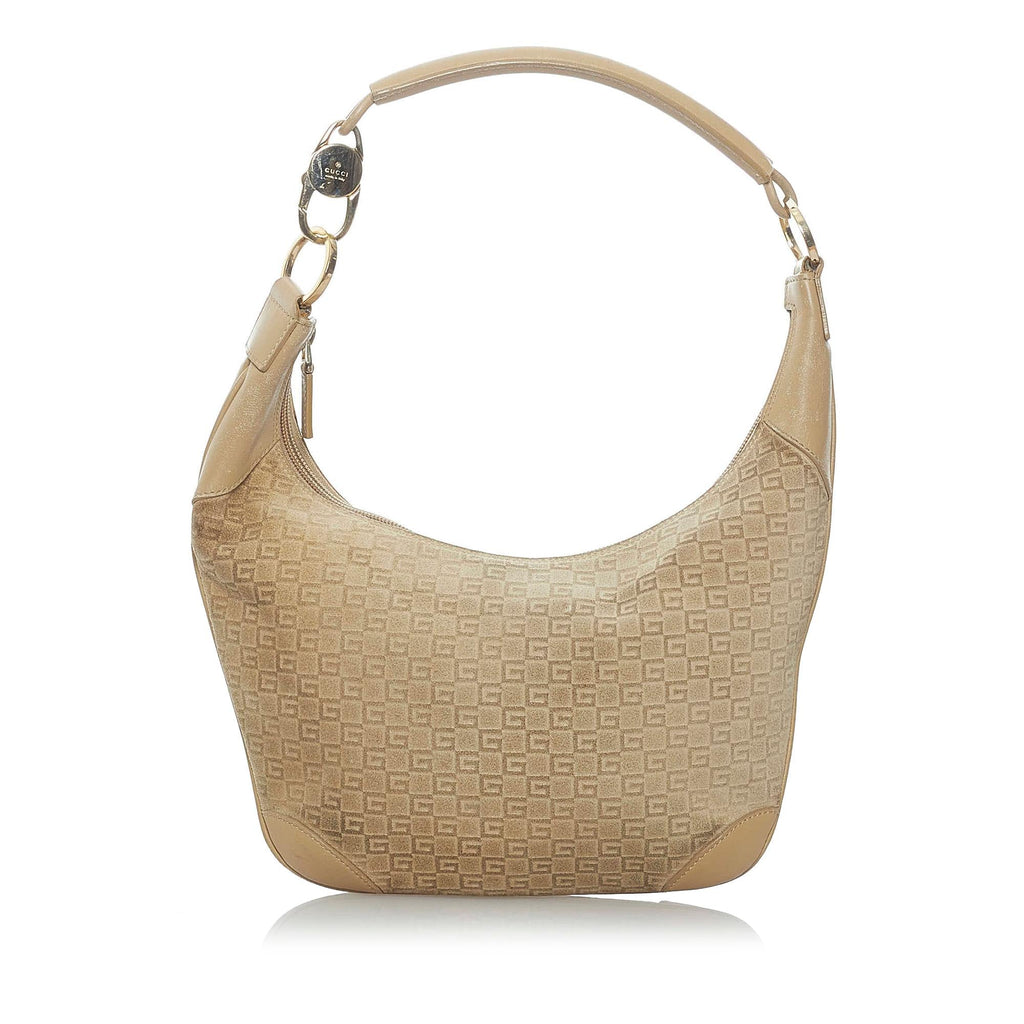 Gucci Vintage Square G Canvas Shoulder Bag (SHG-29779)