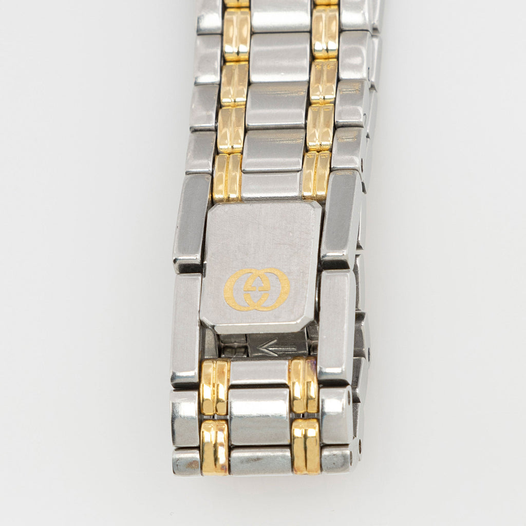 Gucci Vintage Stainless Steel 2 Tone 9000L Watch (SHF-UfQ9of)
