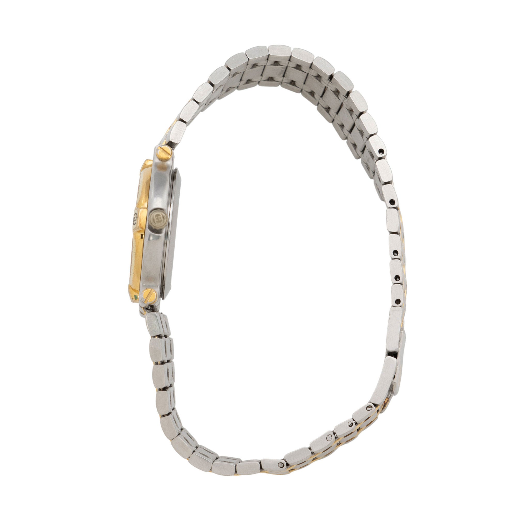 Gucci Vintage Stainless Steel 2 Tone 9000L Watch (SHF-UfQ9of)