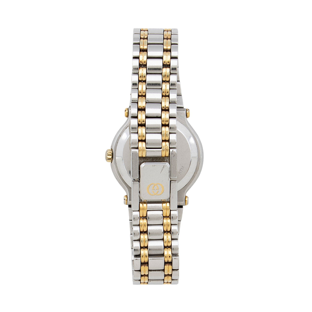 Gucci Vintage Stainless Steel 2 Tone 9000L Watch (SHF-idACfX)