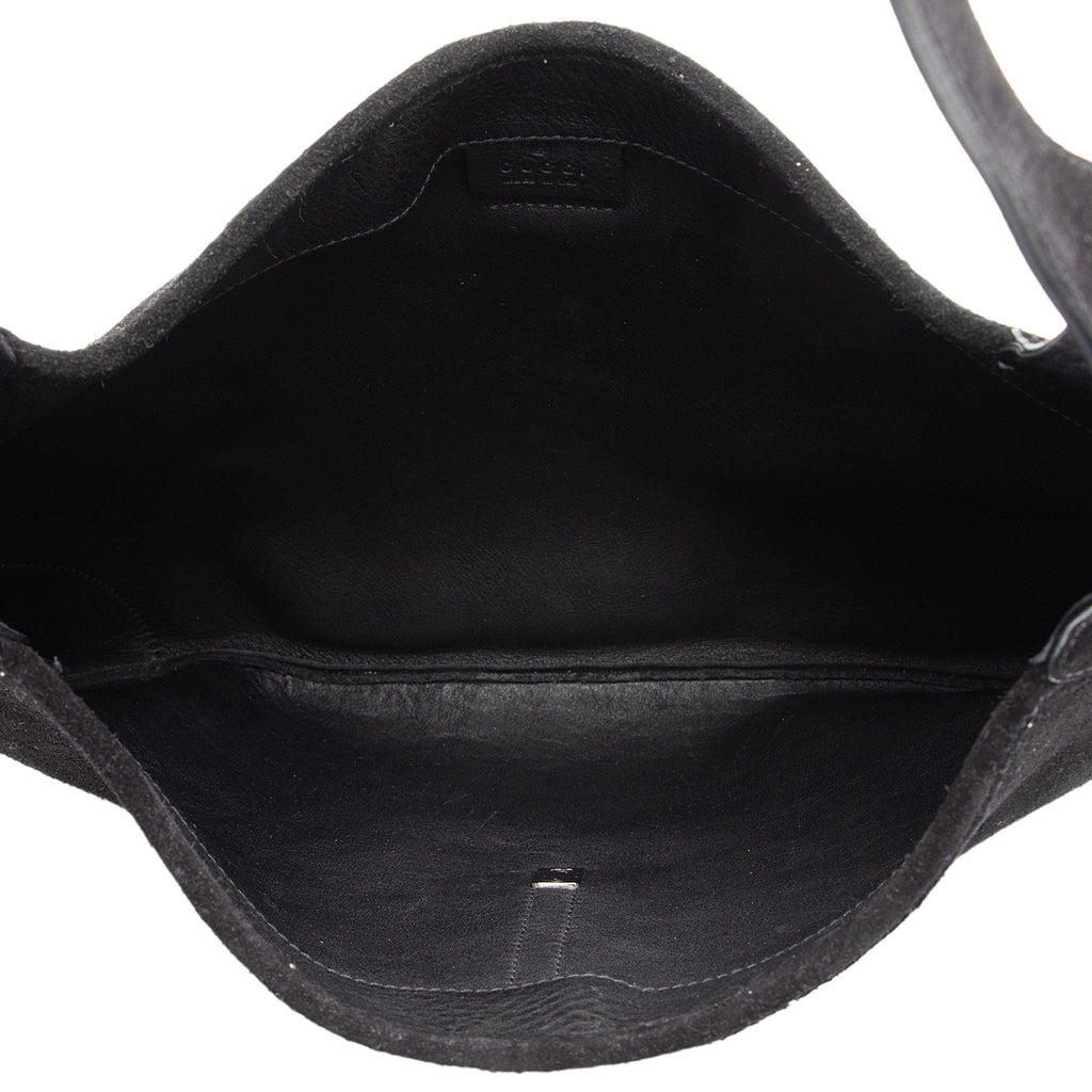 Gucci Vintage Suede Leather Jackie Hobo (SHF-jQkAHZ)