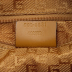 Gucci Vintage Suede Leather Small Boston Bag