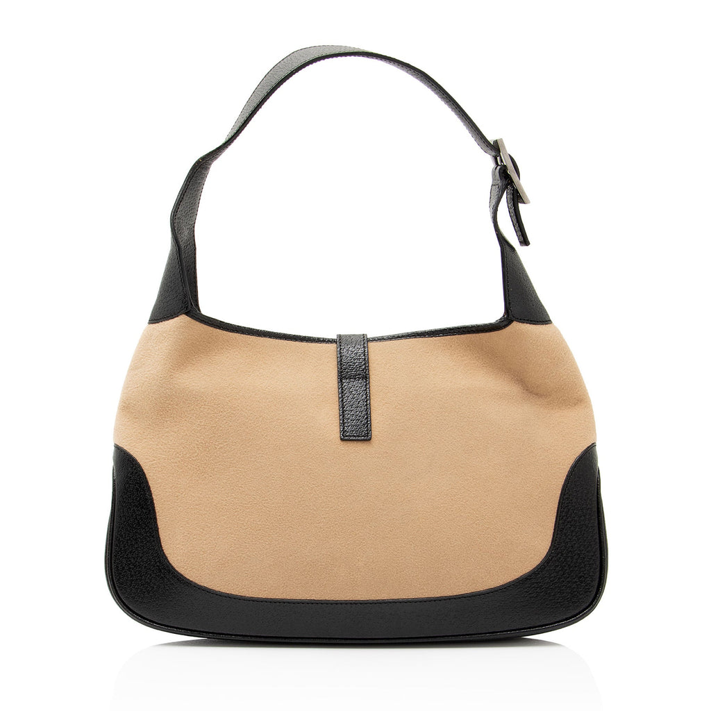 Gucci Vintage Wool Jackie Shoulder Bag