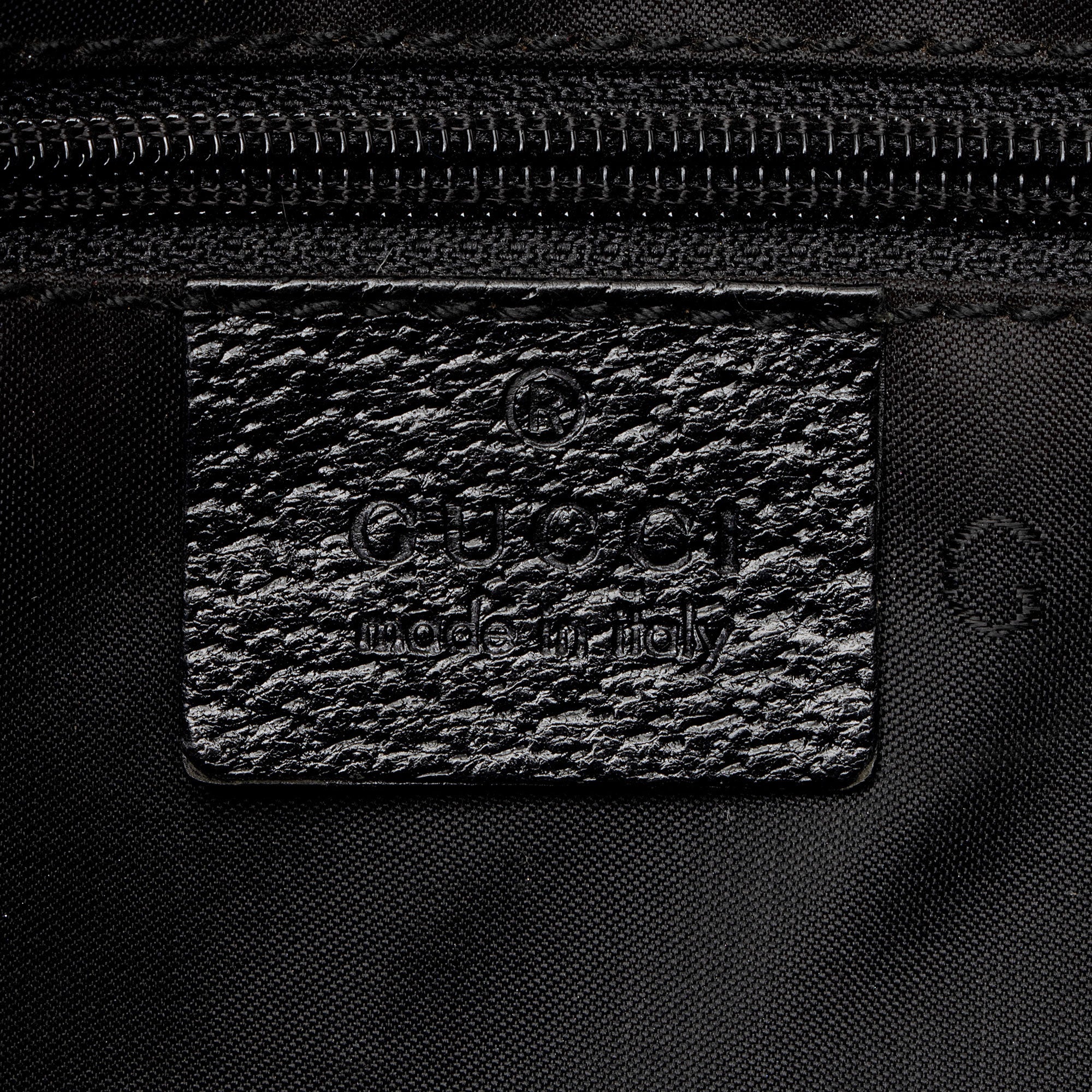 Gucci Vintage Wool Jackie Shoulder Bag