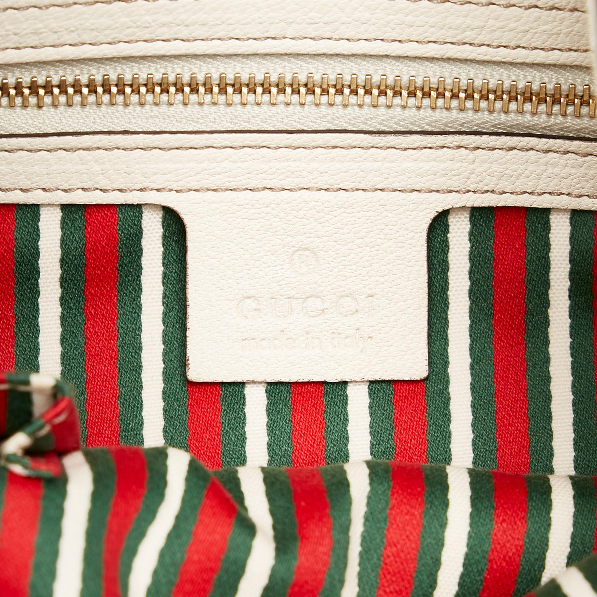 Gucci Wave Leather Hobo Bag (SHG-37223)