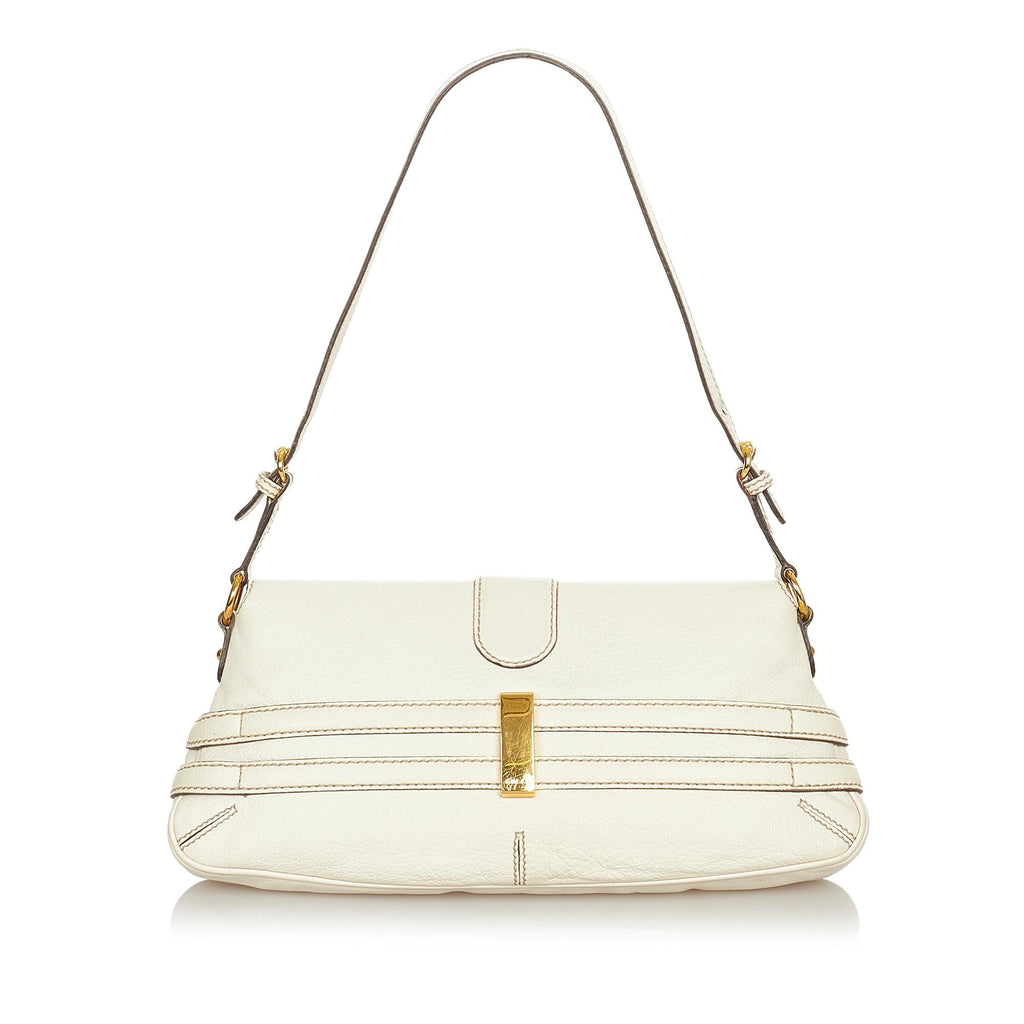 Gucci Wave Leather Shoulder Bag (SHG-24439)
