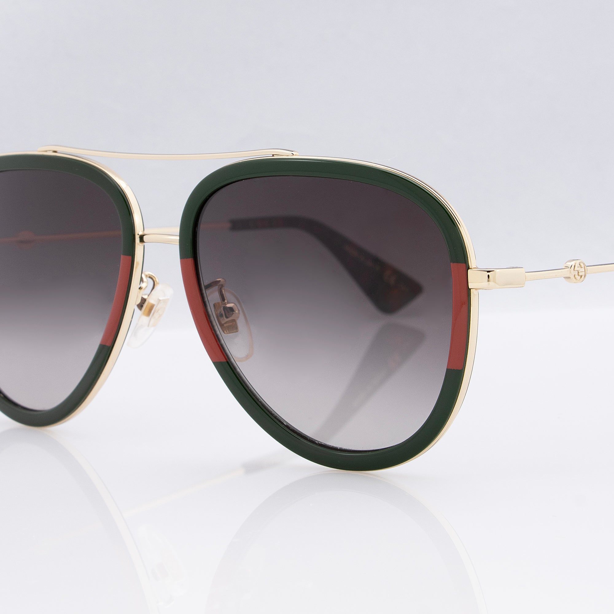 Gucci Web Aviator Sunglasses (SHF-22587)