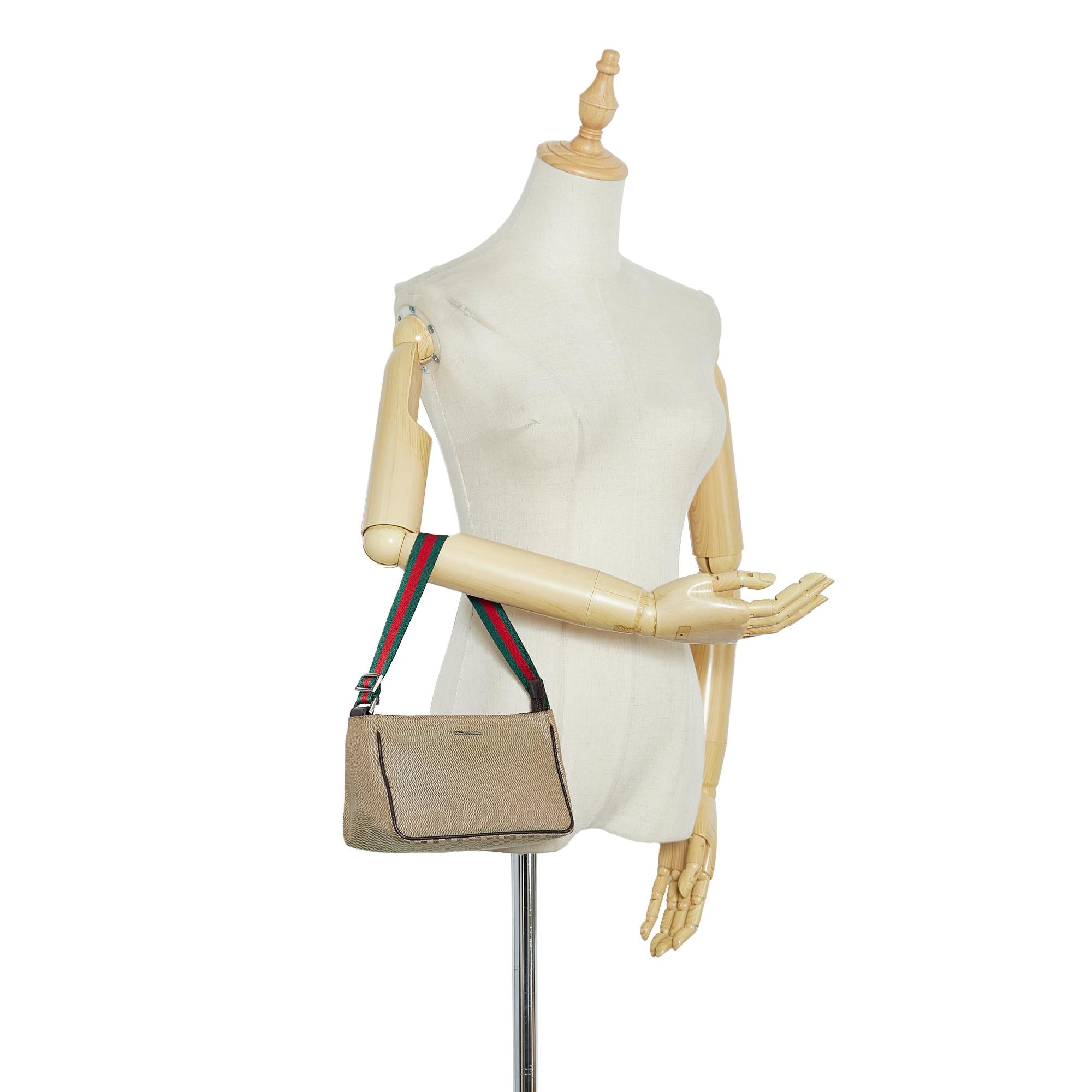 Gucci Web Baguette (SHG-ixhSpc)