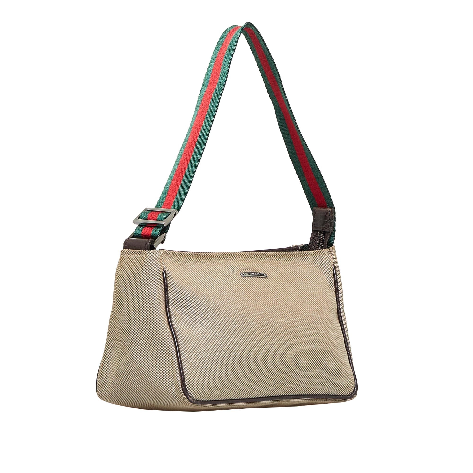 Gucci Web Baguette (SHG-ixhSpc)