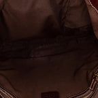 Gucci Web Britt Leather Satchel (SHG-28729)