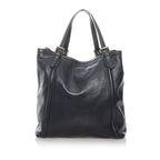 Gucci Web Britt Leather Tote Bag (SHG-31475)
