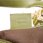 Gucci Web Britt Velvet Shoulder Bag (SHG-30589)