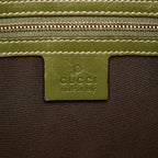 Gucci Web Britt Velvet Shoulder Bag (SHG-30589)
