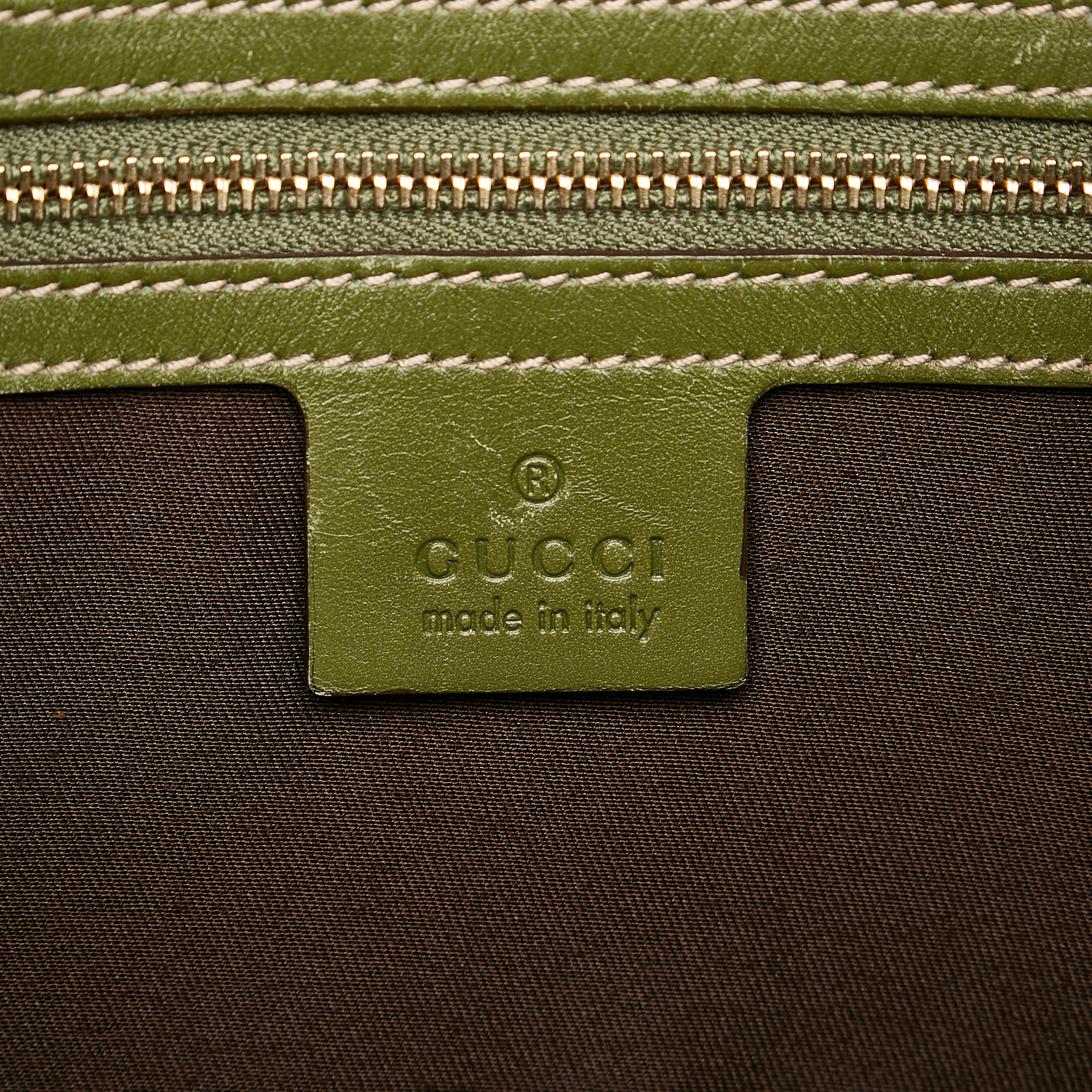 Gucci Web Britt Velvet Shoulder Bag (SHG-30589)