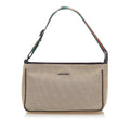 Gucci Web Canvas Baguette (SHG-24596)