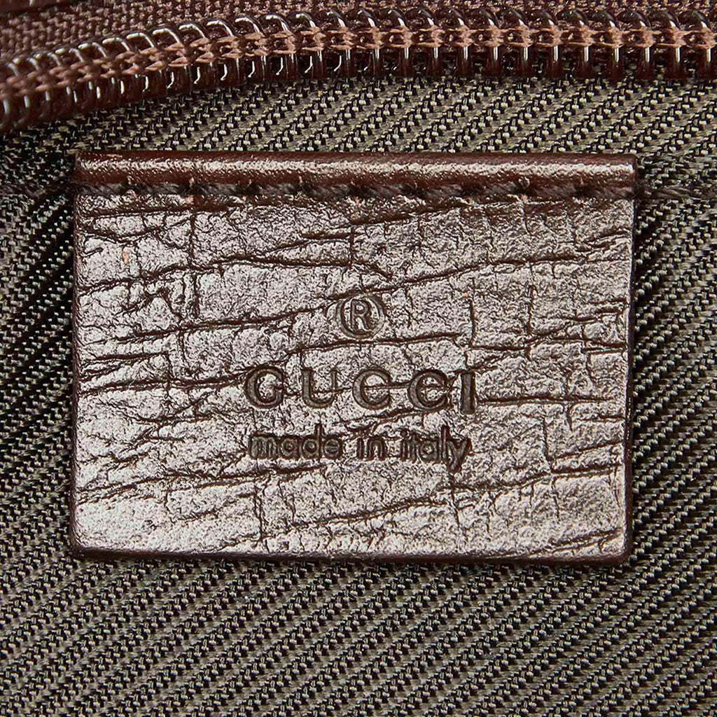 Gucci Web Canvas Baguette (SHG-24596)