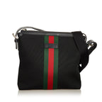 Gucci Web Canvas Crossbody Bag (SHG-25843)