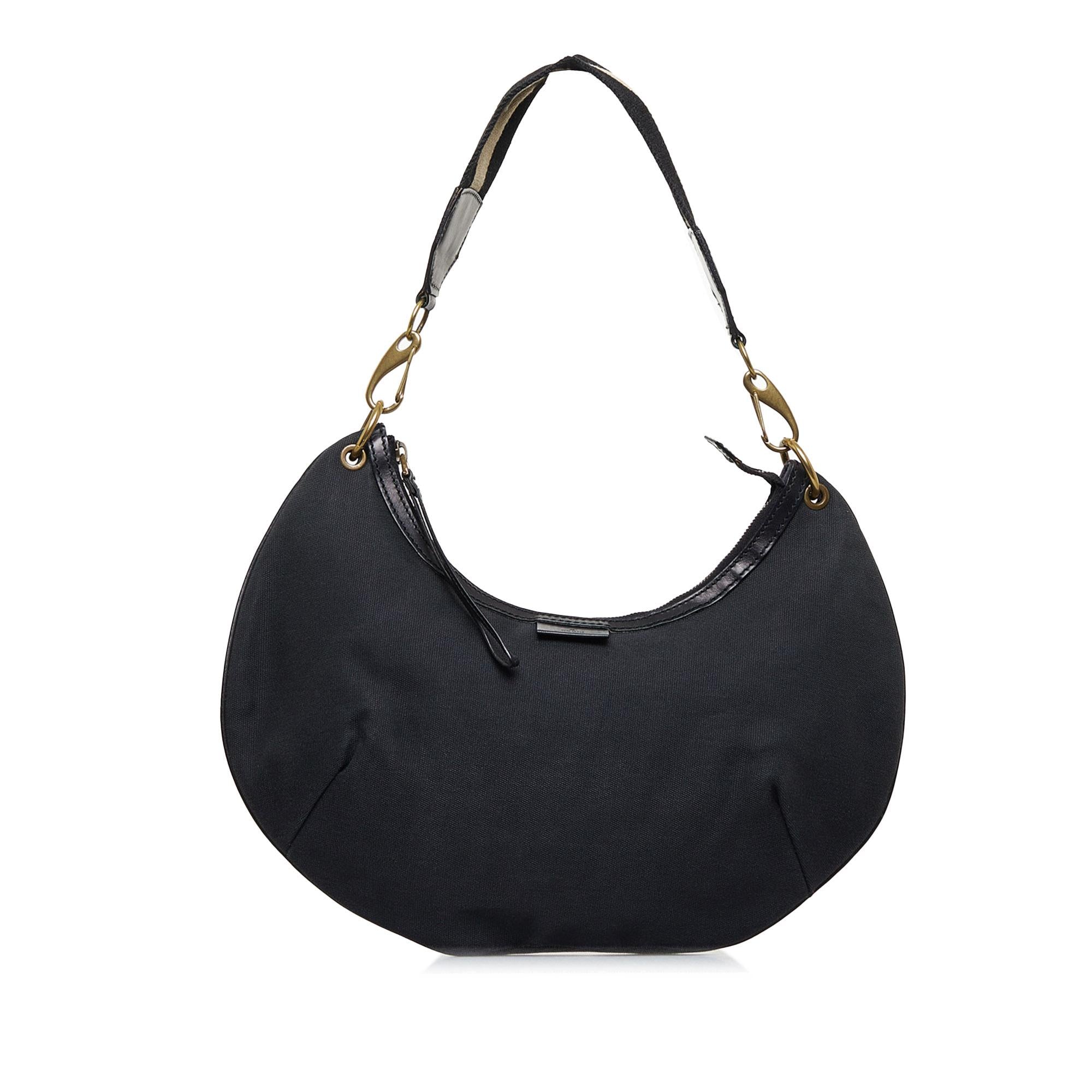 Gucci Web Canvas Hobo Bag (SHG-1apzWo)