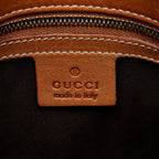 Gucci Web Canvas Reins Satchel (SHG-wUoDp0)