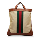 Gucci Web Canvas Satchel (SHG-g41Sc1)