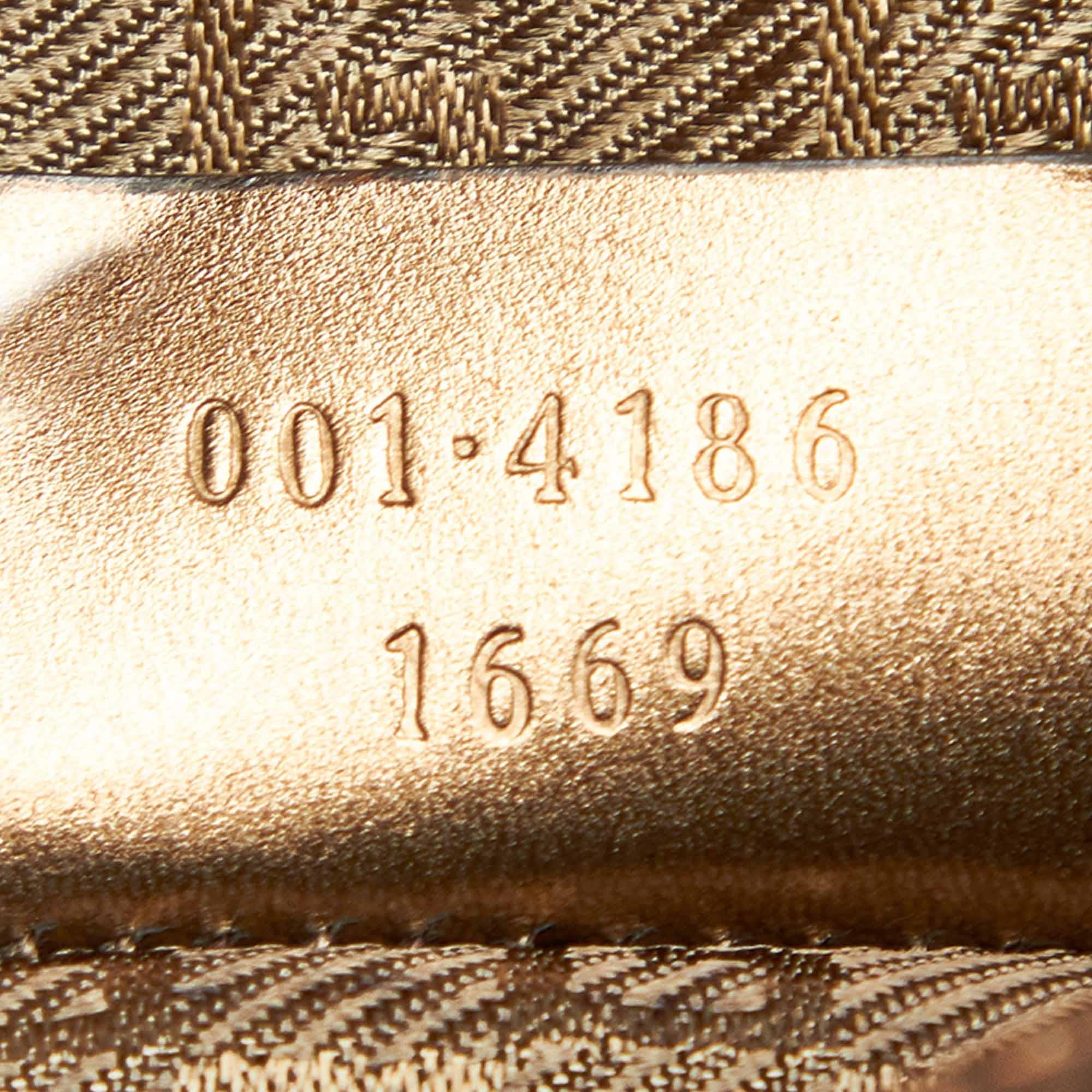 Gucci Web Canvas Shoulder Bag (SHG-32365)