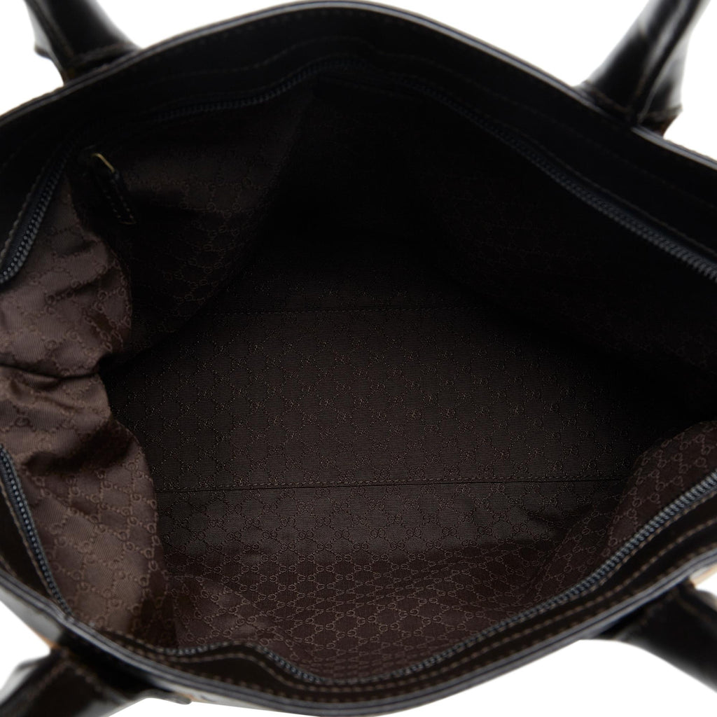 Gucci Web Canvas Tote Bag (SHG-3FEW2l)