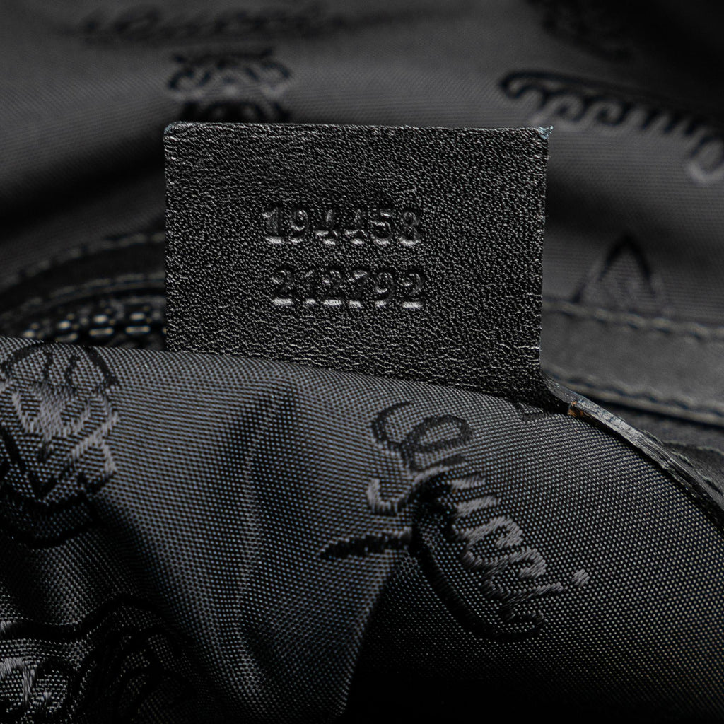 Gucci Web Coated Canvas Satchel (SHG-1WQEfr)