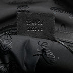 Gucci Web Coated Canvas Satchel