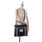 Gucci Web Crest Nylon Crossbody (SHG-RAJYVJ)