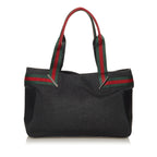 Gucci Web Denim Handbag (SHG-28988)