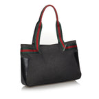 Gucci Web Denim Handbag (SHG-30943)